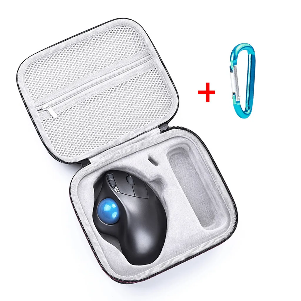 

Portable Hard Travel Storage Case for Logitech MX Ergo EVA Wireless Mouse Pouch Cover Case Bag