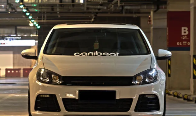 Подходит для vw Volkswagen golf 6 mk6 2010 2013 черная Дорожная решетка радиатора окрашенные