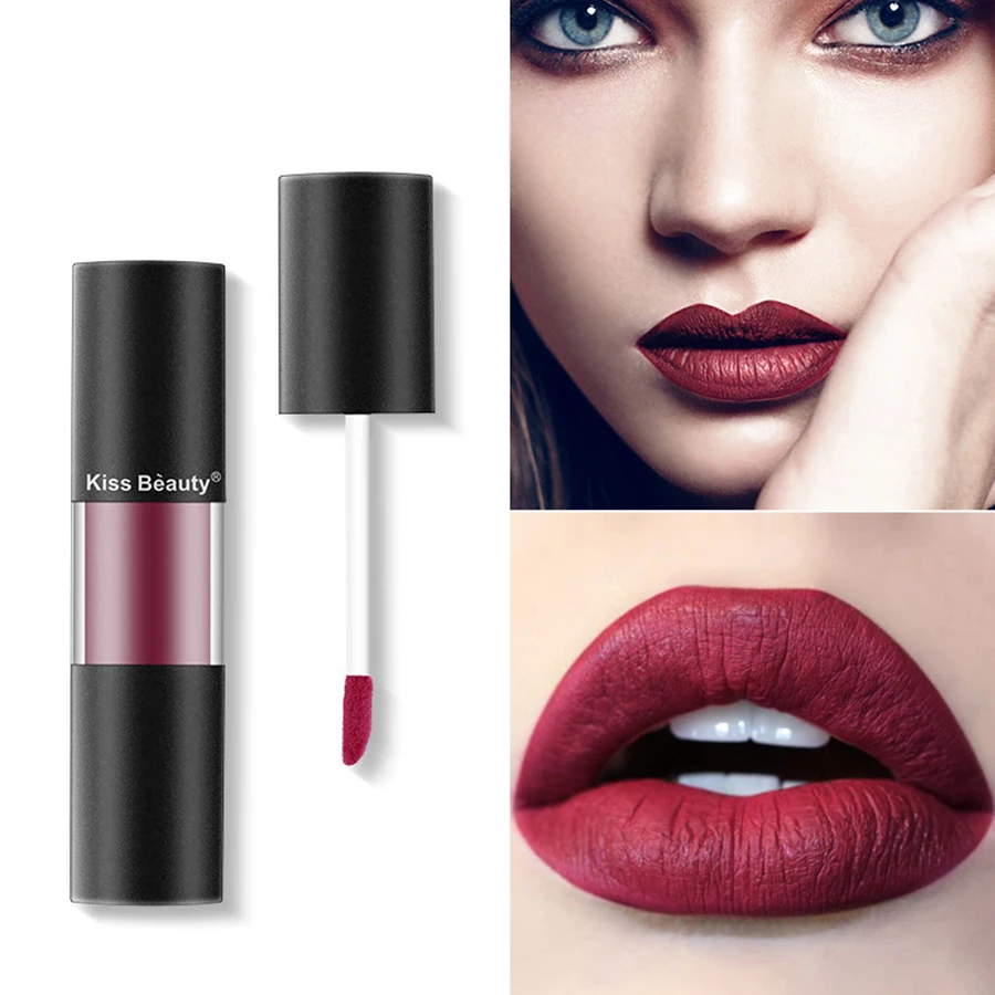 

MayCreate Matte Tint Lip Gloss Long Lasting Liquid Lipstick Lip Gloss Waterproof Makeup Glitter Lip Gloss For Girls Women Beauty