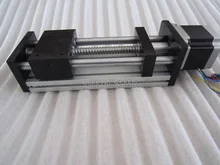 Parafuso da esfera CNC GGP 1204 Mesa Deslizante curso efectivo 500mm eixo XYZ Trilho de Guia de movimento Linear + 1 pc nema 23 motor de passo