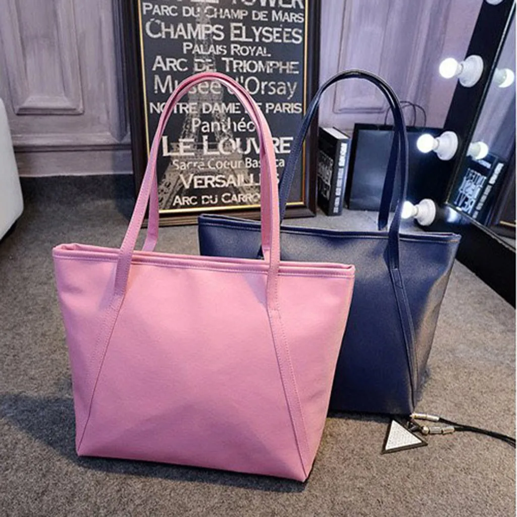 Женская сумка мессенджер из искусственной кожи на молнии яркого цвета мягкая