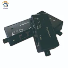 PoE/PoE splitter 1000 Mbps Ethernet Скорость с 2,1 мм x 5,5 мм разъем DC для ip-камер безопасности