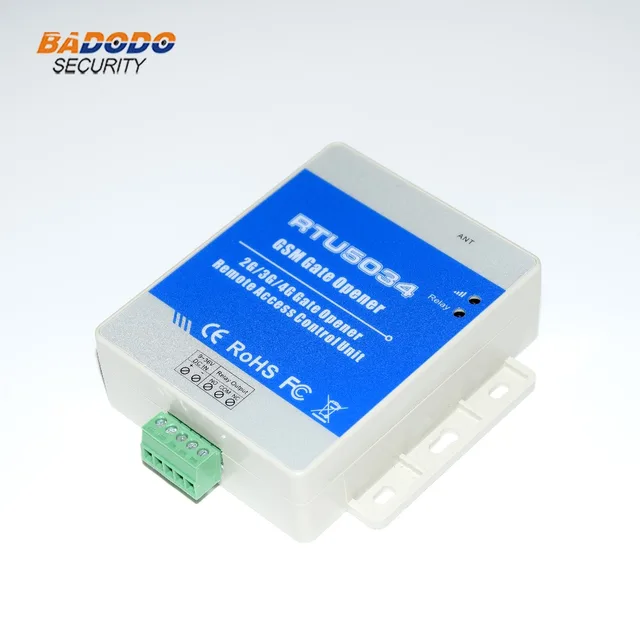 Remote Control Single Relay GSM SMS Switch Gate Opener RTU5034 for Sliding Swing Garage Gate Opener(replace RTU5024 ) 4