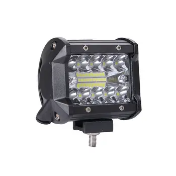 

200W 4inch Triplex Work Light Automobile LED Light Bar Single Strip Light Spot Driving Illumination For Jeep UTV ATV Off-Road Ve