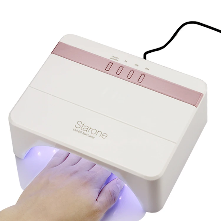ブランド Starone 60 ワット Uv Led ランプネイルドライヤーデュアル Uv ランプ硬化 Uv ジェルネイル ポリッシュセンサースマートタイマーランプ 19 Nail Dryers Aliexpress