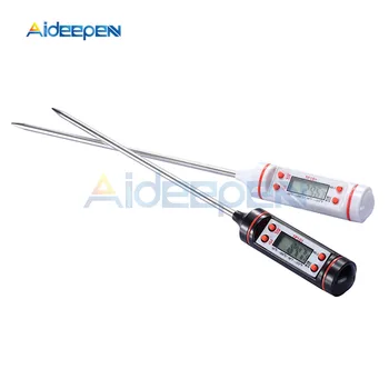 

Digital Kitchen Thermometer For BBQ Electronic Cooking Food Probe Meat Water Milk Meat Thermometer Kitchen Tools