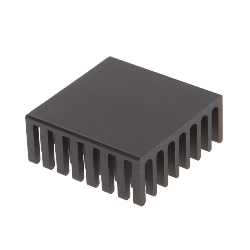 5Pcs 25 25 10mm Aluminum Heatsink Block Computer Cooler Electronic Chip Radiator 5