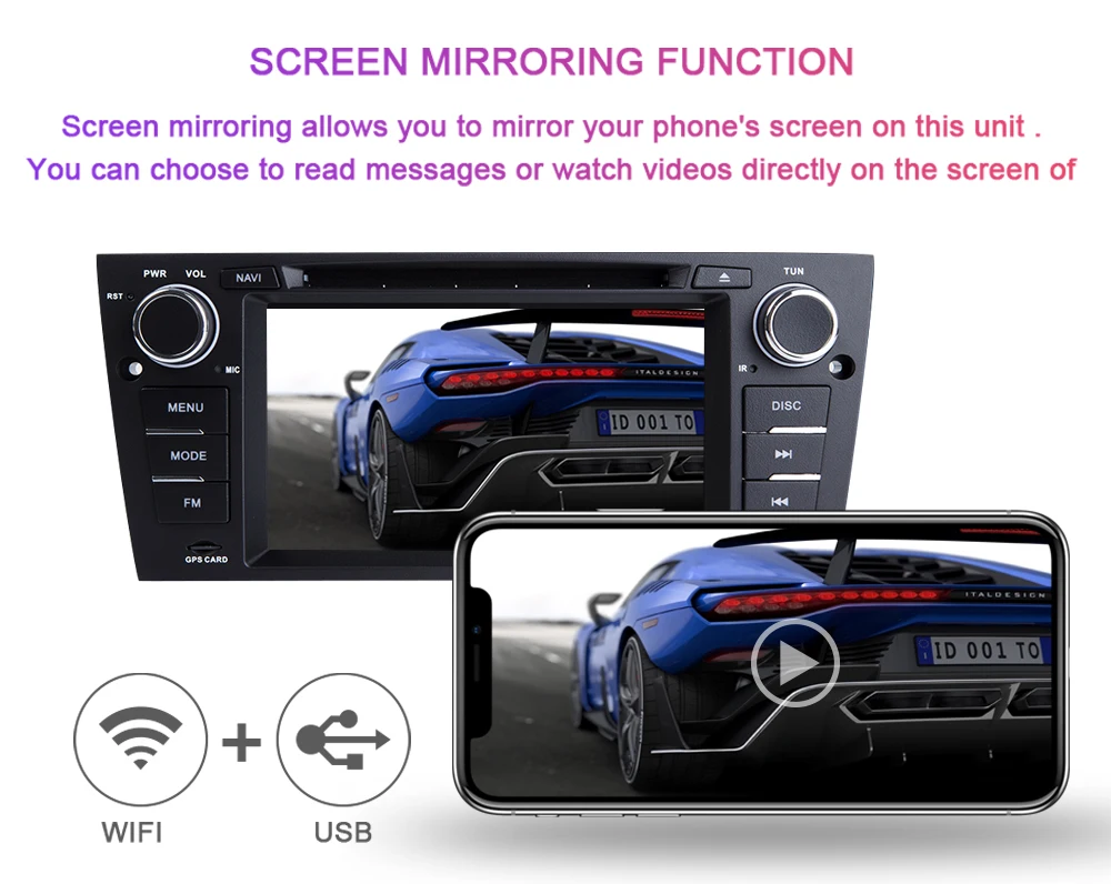 Perfect Xonrich AutoRadio1 Din Android 9.0 Car DVD Player For 3 Series BMW E90/E91/E92/E93 Navigation Head Unit Audio Stereo Wifi 2+32GB 6 Perfect Xonrich AutoRadio1 Din Android 9.0 Car DVD Player For 3 Series BMW E90/E91/E92/E93 Navigation Head Unit Audio Stereo Wifi 2+32GB 6