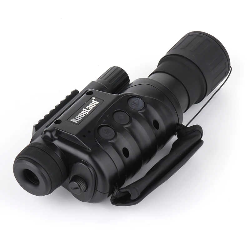Óculos de Visão Infravermelho com Luz de Indução para Caça Dia e Noite Profissional Noite Visão Digital Ccd Monocular 6x50 ir 4 Dia E Noite Óculos de Visão Monocular