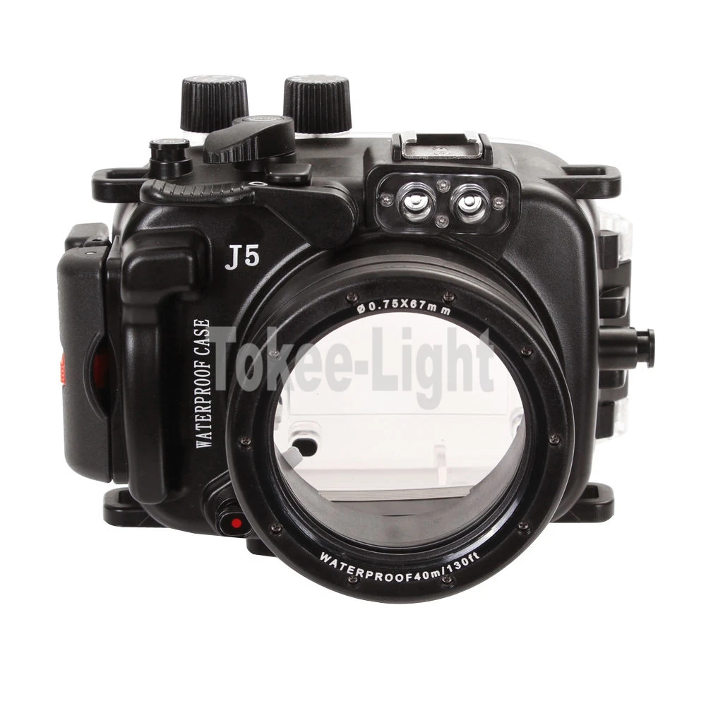 40 метров водонепроницаемый чехол для подводной камеры дайвинга NIKON J5 10 30 мм или