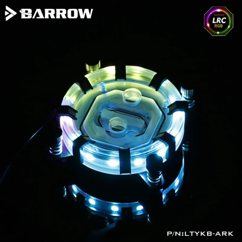 Barrow LTYKB ARK для Intel Socket LGA115x LRC RGB v2 Aurora Limited Edition CPU Waterblock 0 4 мм Microcutting Micro