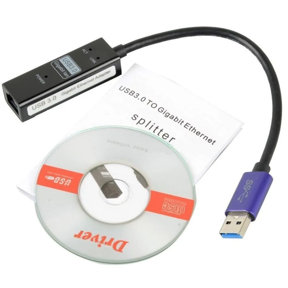 High Quality USB 3.0 1000Mbps Gigabit External Network Card