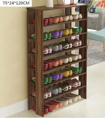 Shoe rack multilayer household assembly sitting room to receive dustproof shoe ark
