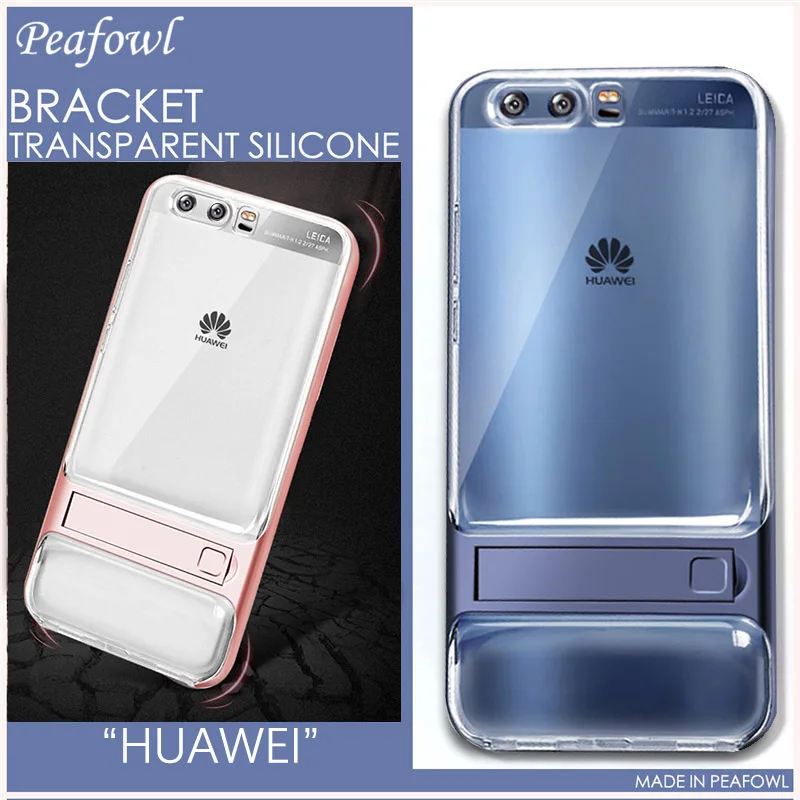 

Luxury 360 Degree Full Protection Cases For Huawei P20 P10 Plus P8 Lite 2017 Mate 10 Pro PC + TPU Kickstand Cover For Honor 7X 9