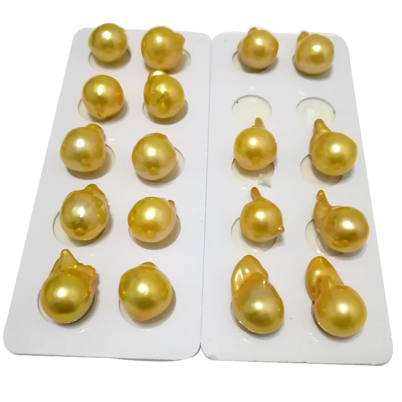 wholesale-13-25mm-gold-high-luster-no-hole-natural-loose-teardrop-fireball-flame-baroque-pearlssold-by-pair