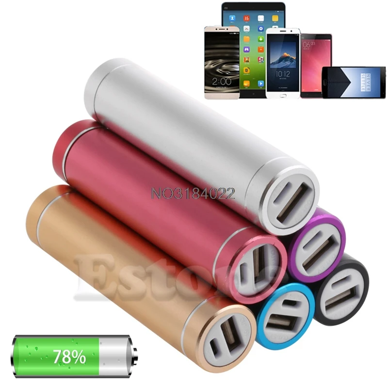 1 PC Metal 5V USB Power Bank Case Kit 1X 18650 Battery Charger Box DIY For Cell Phone