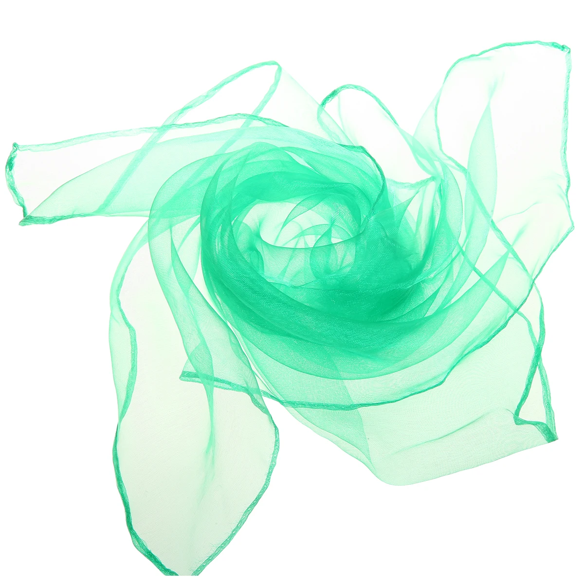 12pcs  60*60cm Juggling Cloths Gymnastic Towels Dancing Silk Scarves Red Yellow Orange Blue Purple Green Desigual Scarves