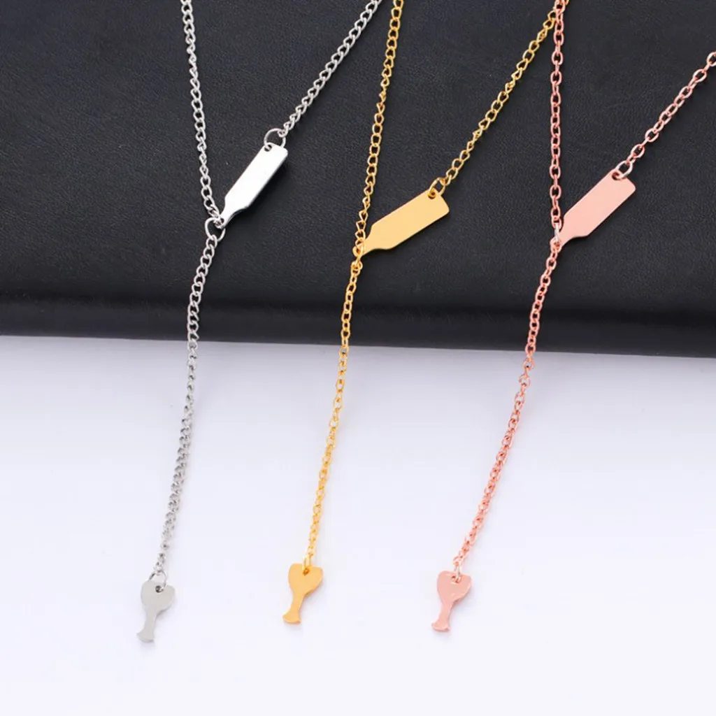 

Summer ladies wild necklace jewelry fashion trend metal goblet ladies necklace Collar de mujer Dames ketting#Y-new-28