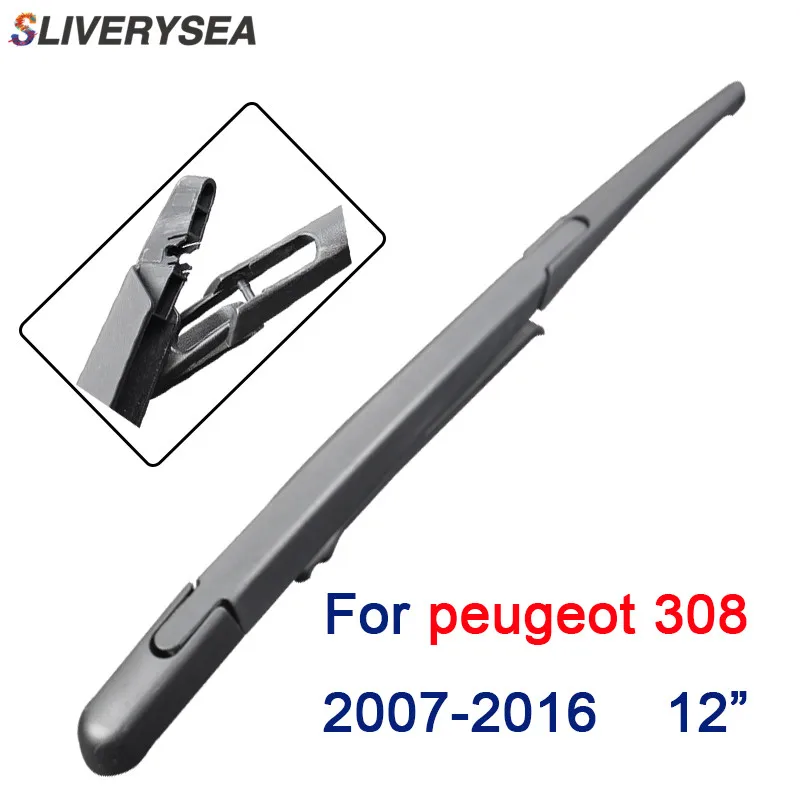 SLIVERYSEA Rear Wipers Set For Peugeot 106/206//207/307/308/508/1007