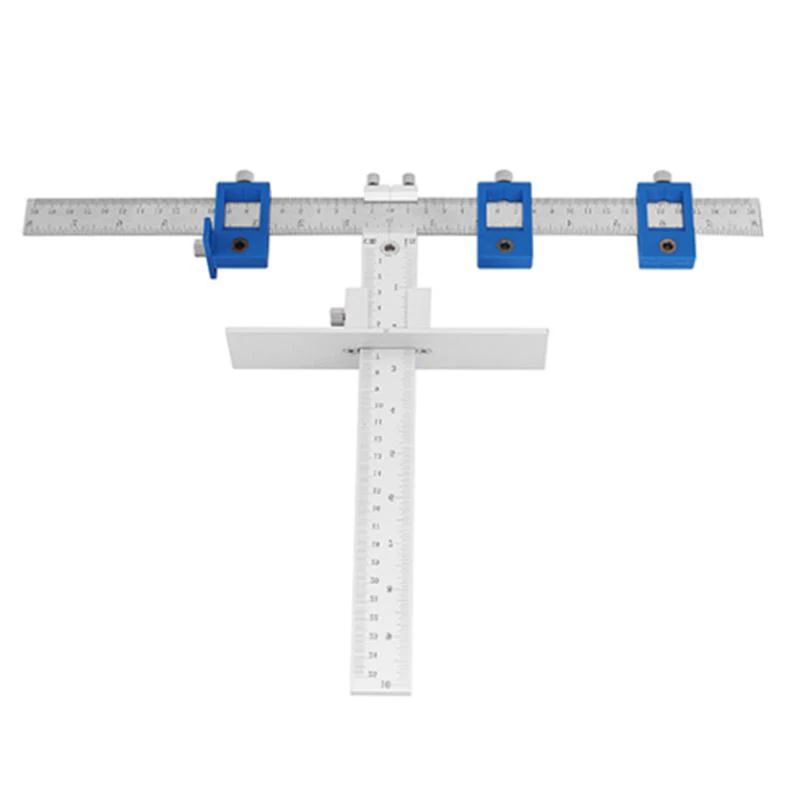 

Cabinet Drill guide Hole Saw Punch Locator Handles Door Knobs Drawers Woodworking Aluminum Alloy Stainless steel