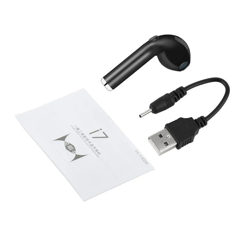 Bluetooth гарнитура I7 с двумя режимами интеллектуальная Музыкальная V4.1 + EDR