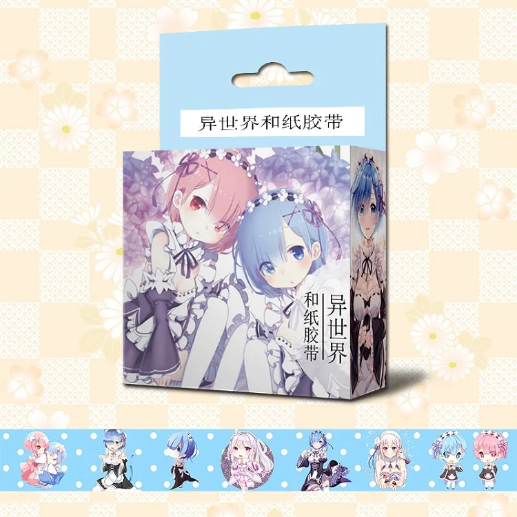 Vocaloid Hatsune Miku Paper Maksing Washi Tape Anime Cosplay Scrapbook Stickers