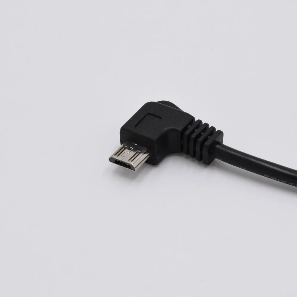 XCGaoon автомобильный зарядный кабель micro USB с прямым углом 90 градусов для автомобиля dvr камера видео регистратор gps PAD Mobile, Длина 3,5 м 11.4ft