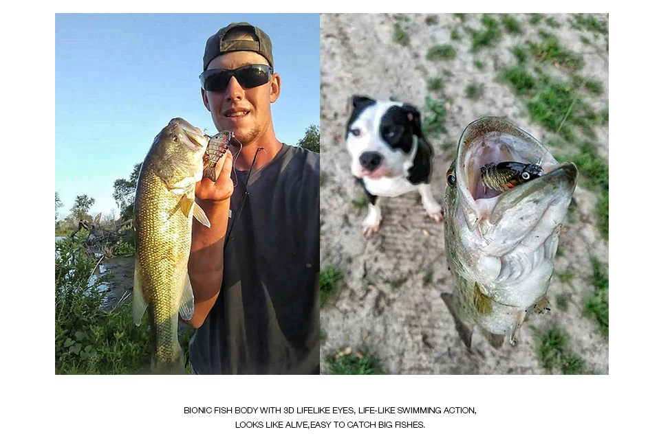 10 Wobblers Afundando Iscas De Pesca sete
