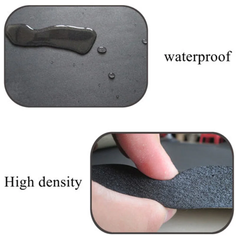 2m High Density Soundproof Closed Cell Foam 10mm Waterproof Insulation Thermal Foam DIY Tool