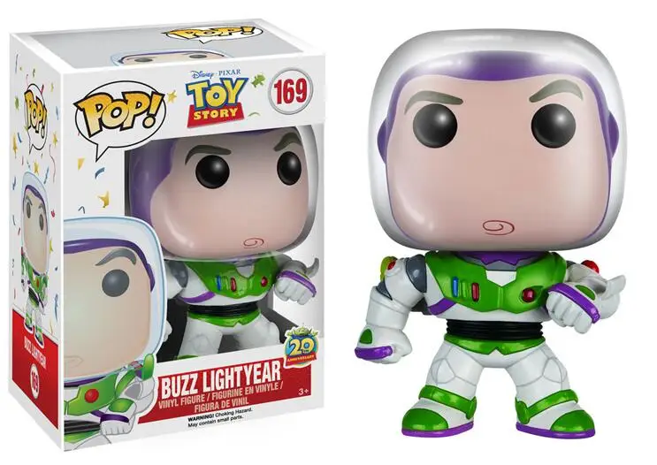 Funko Pop Movie Toy Story 4 Кукла Базз Лайтер Вуди и Хэмм игрушка Фигурки Коллекционная модель игрушки для детей