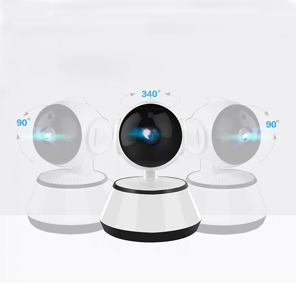Домашняя камера видеонаблюдения HD 720P беспроводная умная Wi Fi аудио запись