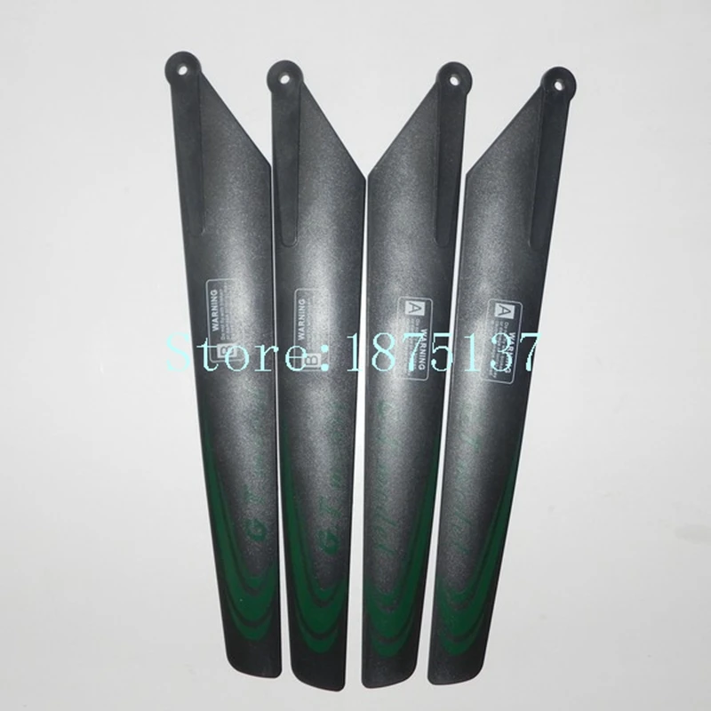 Free shipping QS8005 parts Main rotor blade 4PCS original GT Model RC