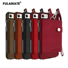 Универсальный чехол FULAIKATE с ремешком в полоску для iPhone 7 Plus 8Plus