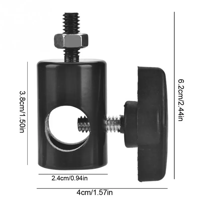 Nice 1/4inch LED Flashlight Holder Bracket Adapter Mount Light Stand