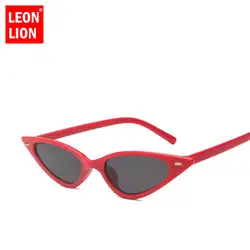LeonLion 2019 классические Sunglasss Для женщин Винтаж Cateye HD Малый рамка солнцезащитные очки Для мужчин Открытый вождения очки Óculos De Sol UV400