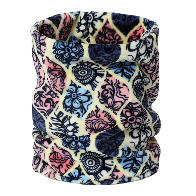 Дизайнерский брендовый женский шарф зимний плюшевый теплый шейный шарф женский теплый головной платок высокая эластичность женский фуляр шейный платок - Цвет: S7