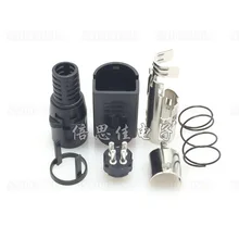 30 Pcs 4 Pin Power DIN Plug For TFT LCD Flatscreen 12V DC DIN Plug TV Supply Connector Adapter New