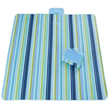 18 стилей открытый пляж парк пикника семья одеяло для пикника с Tote очень большой складной водонепроницаемый Песочник удобный пляжный коврик