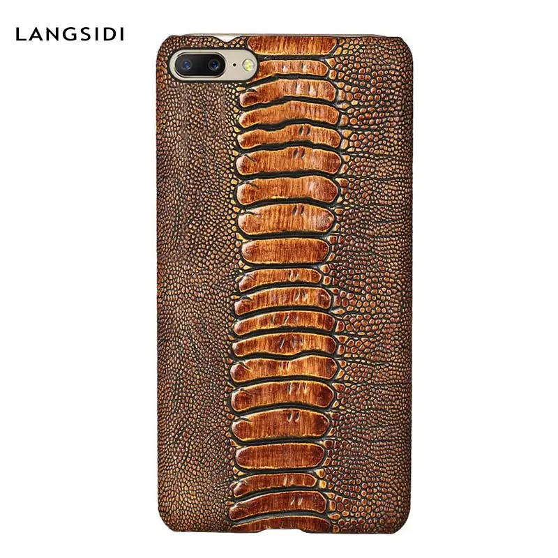 

High quality Genuine Leather phone case For Oneplus 6 5 5T Half-pack hard shell drop protection Shockpfoof cover For oneplus 6t