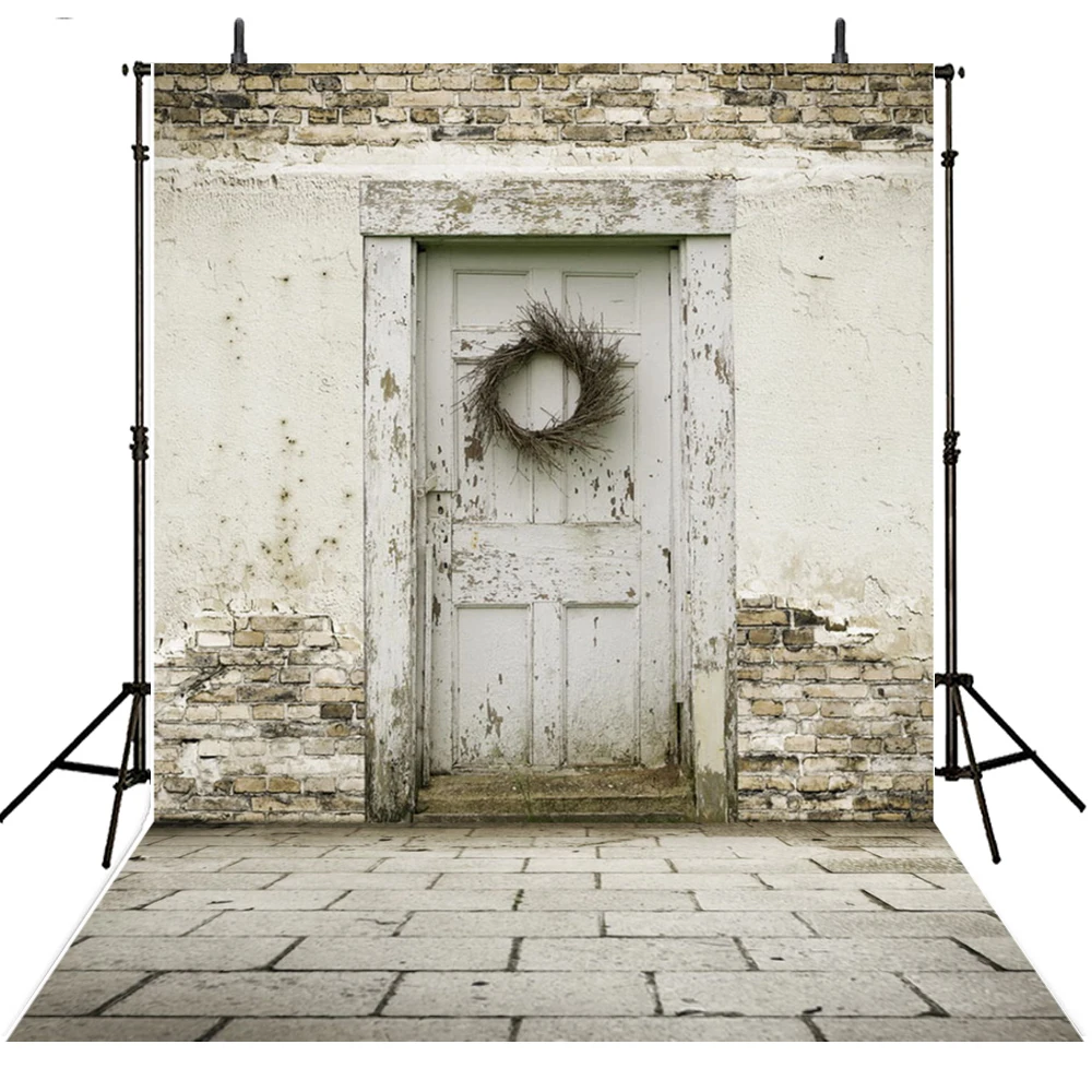 Hot Brick Wall Photography Backdrop Vinyl Backdrop For Photography Photocall Infantil Door