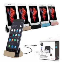 50 шт./лот быстрая док-станция для зарядная станция Подставка для подзарядки передачи и синхронизации док-станции для Тип-c iPhone 7 Plus для samsung S6 S7 край Android