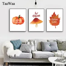 TAAWAA Nordic Style Cactus Poster and Print Pink Wall Art Canvas Painting Decorative Picture for Bedroom Decoration Home Decor