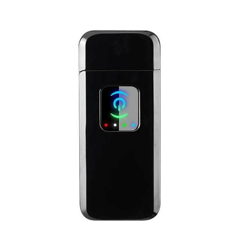 

Popular USB LCD Fingerprint Induction Lighter Charging Electronic Cigarette Lighter Smoking Accessories