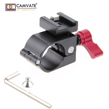 

CAMVATE Light Mount Stand Bracket Clamp Holder For DJI Ronin-M, Freefly MoVI-Red Knob C1167 camera photography accessories