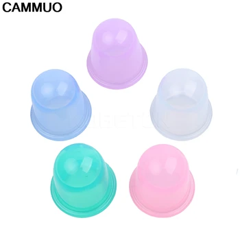 

CAMMUO Small Family Body Massage Helper Anti Cellulite Vacuum Silicone Cupping Cups Health Care Tool Multi-color