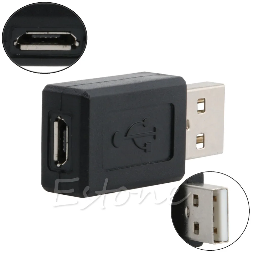 

USB 2.0 A Male to Micro USB B 5 Pin Female Adapter Converter Connector