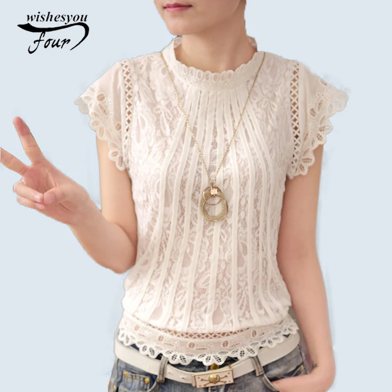 

Blusas mujer de mada 2019 ladies tops tops for women shirts printing button womens tops and blouses chiffon V-neck full 5945 50