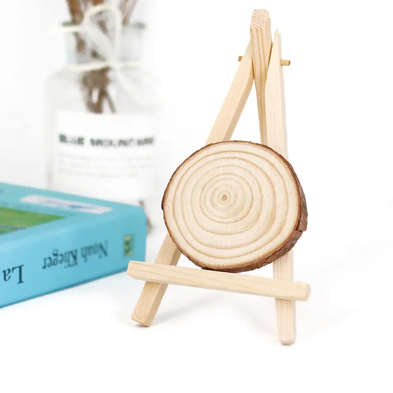 

Montessori Child Toy Mini Photo Frame Frame Children Toys Girl Art Log Three-legged Small Easel Children Toy Crafts Kids