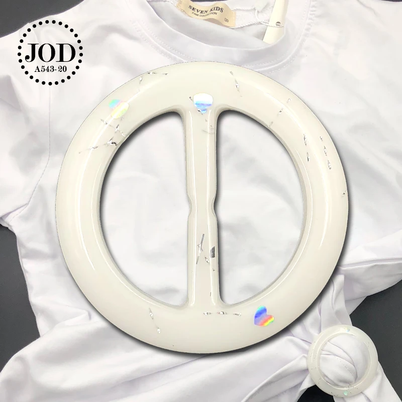 

Clothes Buckles Size:25/30mm Scarf Adjust White Buckle T-shirt Garment Accessories Tie Knot Plastic Tri-glides Wire-formed JODc