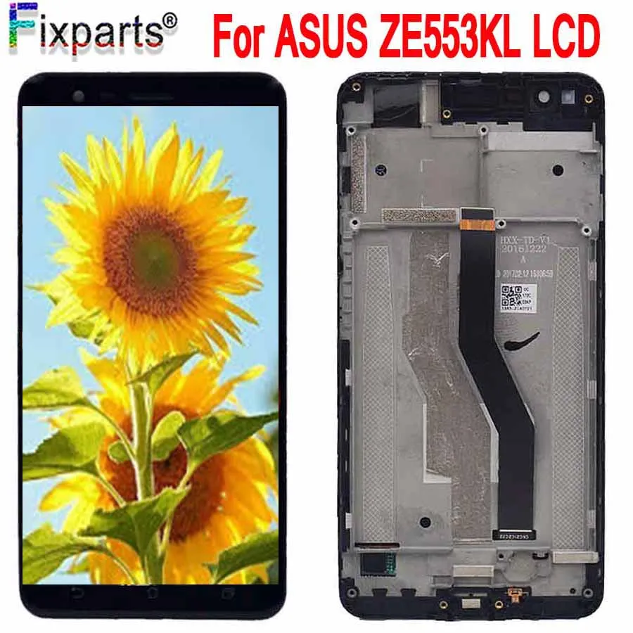Cena Oryginalny nowy nowy wyświetlacz dla ASUS Zenfone 3 Zoom ZE553KL LCD ekran dotykowy Digitizer Amoled 5.5 \